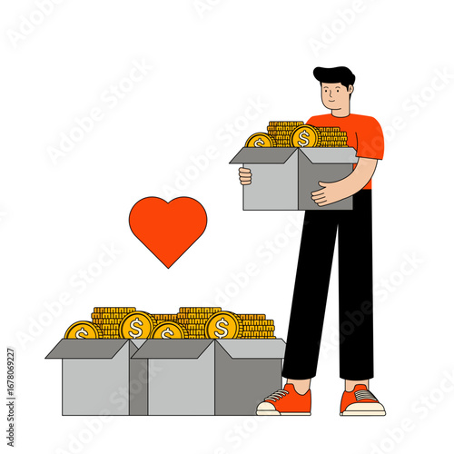 Financial Donation Fund illustration