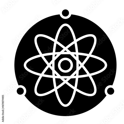 Atom  Icon Element For Design