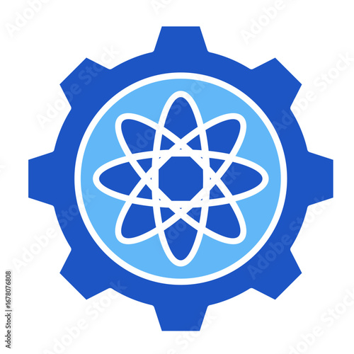 Nanotechnology  Icon Element For Design
