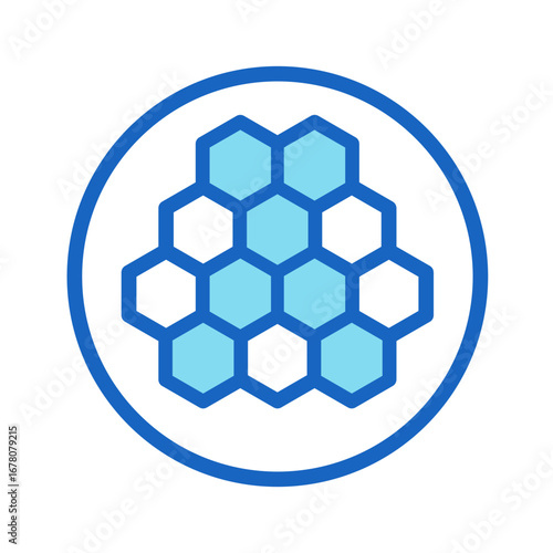 Nanoporus  Icon Element For Design
