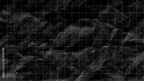 dark vintage aged old crumpled paper texture with moving grid loop in stop motion background animation