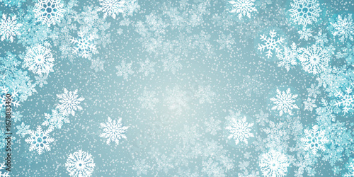 雪　クリスマス　冬　光　背景	