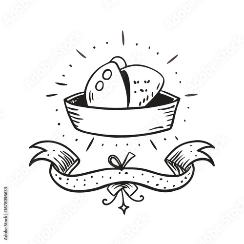 Isometric illustration showcasing the step-by-step process of a professional baker crafting fresh pastries and bread in a commercial kitchen