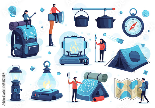 Essential camping gear and outdoor adventure equipment for your next expedition