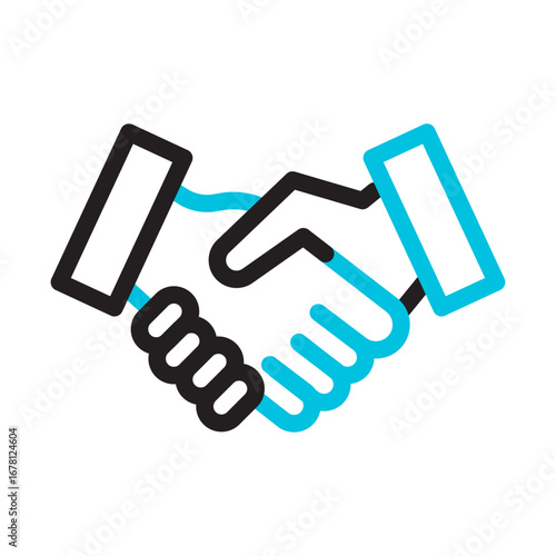 Partnership Line Icon of Affiliate Marketing Icon Set