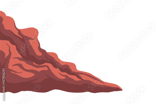 Jungle Cave Forest Background Illustration
