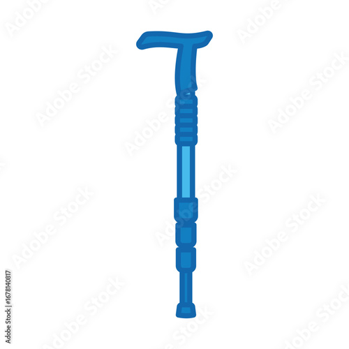 trekking pole icon vector design template elegant style