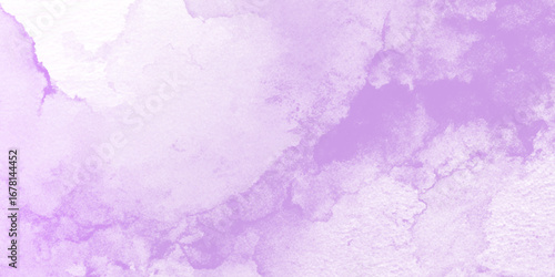 Delicate soft purple watercolor texture with gentle brush strokes, fluid gradients, and dreamy abstract patterns, perfect for creative projects, digital backgrounds modern prints, and artistic design.