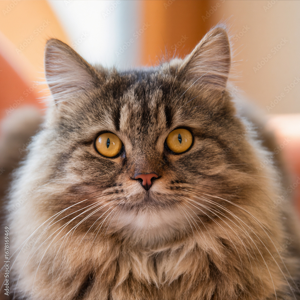 Fototapeta premium close up of cat