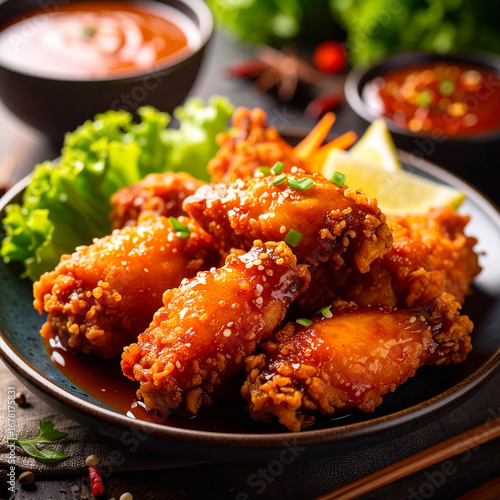 Fried Chicken Wings with Fish Sauce