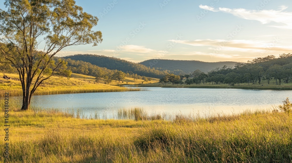 Fototapeta premium Peaceful Nature Landscape