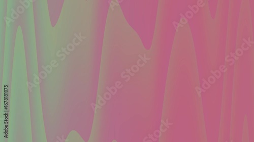 Abstract waves of pink and green hues blending smoothly, creating a serene background for designs