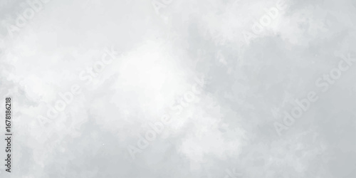 Abstract gray watercolor background , Black grey Sky with white cloud , soft and diffused atmospheric effect in the image	