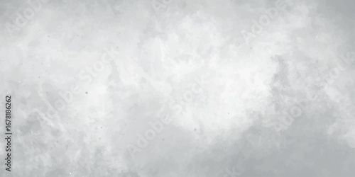 Abstract gray watercolor background , Black grey Sky with white cloud , soft and diffused atmospheric effect in the image	