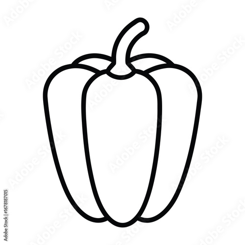 Bell Pepper Illustration