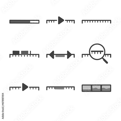set of icons