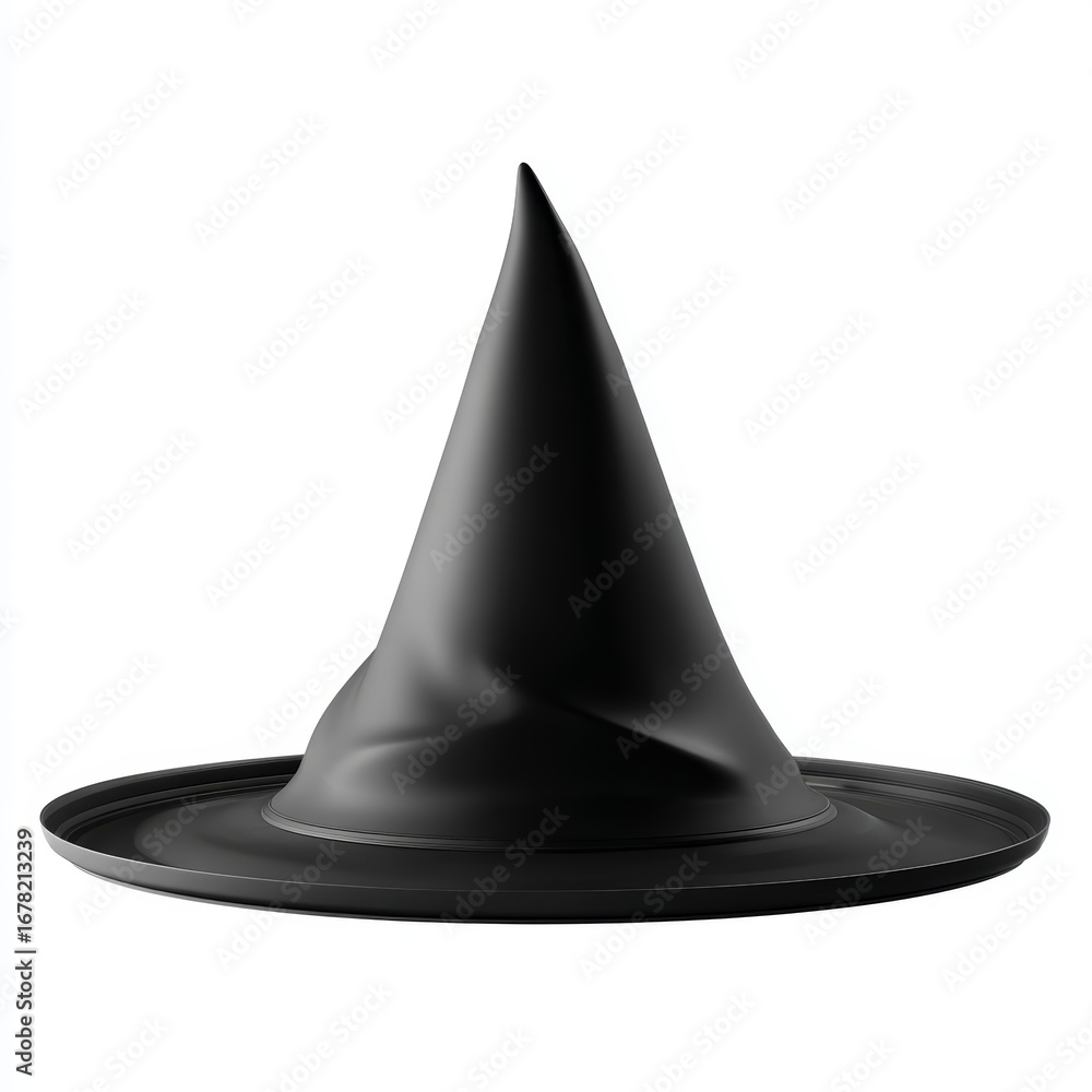 Fototapeta premium Witch hat decoration halloween party costume accessories indoor close-up festive vibe
