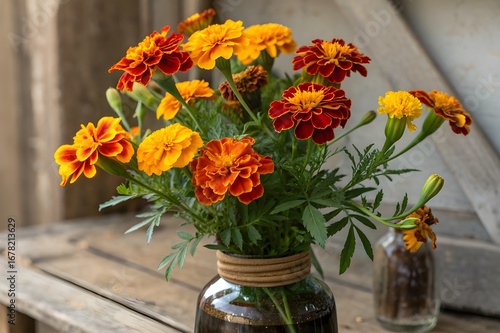 Wallpaper Mural Blossom flowers in vase Torontodigital.ca