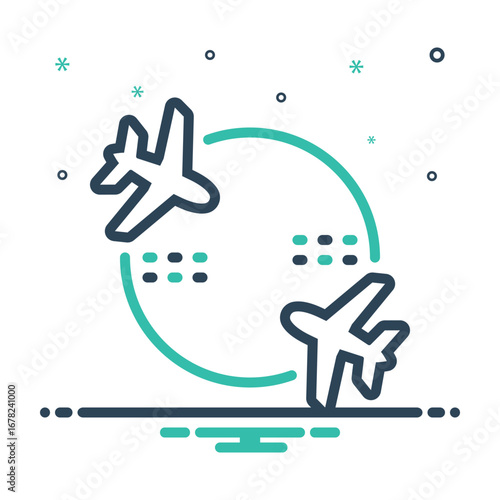 Mix icon for charter route