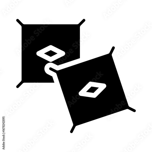 cushions glyph icon