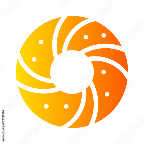 bagel gradient icon
