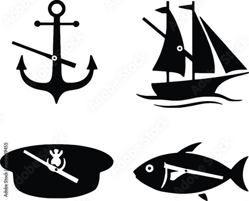Nautical and Marine Icons