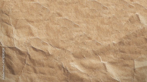 brown crumpled paper texture