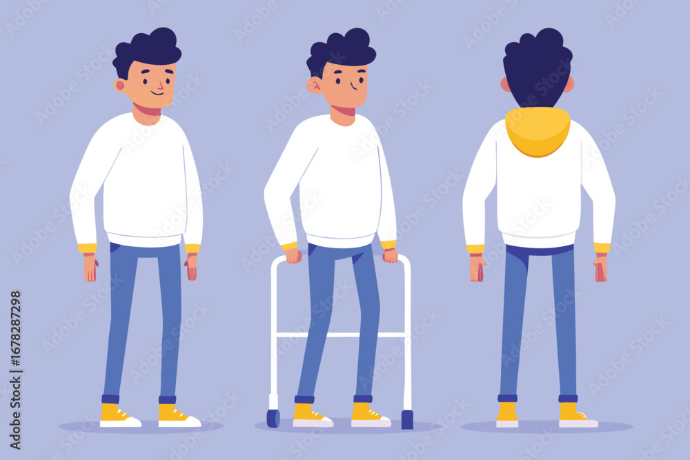 Vector art of man donating blood with heart symbols in a medical setting illustration Vector art of man donating blood with heart symbols in a medical setting illustration