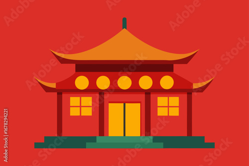 chinese courtyard house