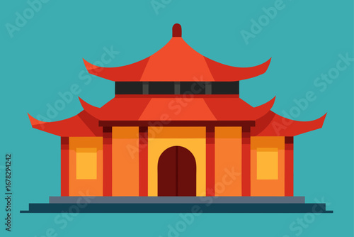chinese courtyard house