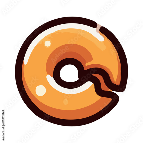 donut illustration design