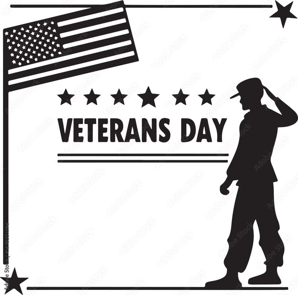 Obraz premium Veterans Day