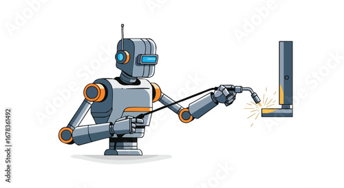 Industrial Robotics: An Automated Welder Concept Delivering Precision and Efficiency in Manufacturing Processes with Advanced Technology