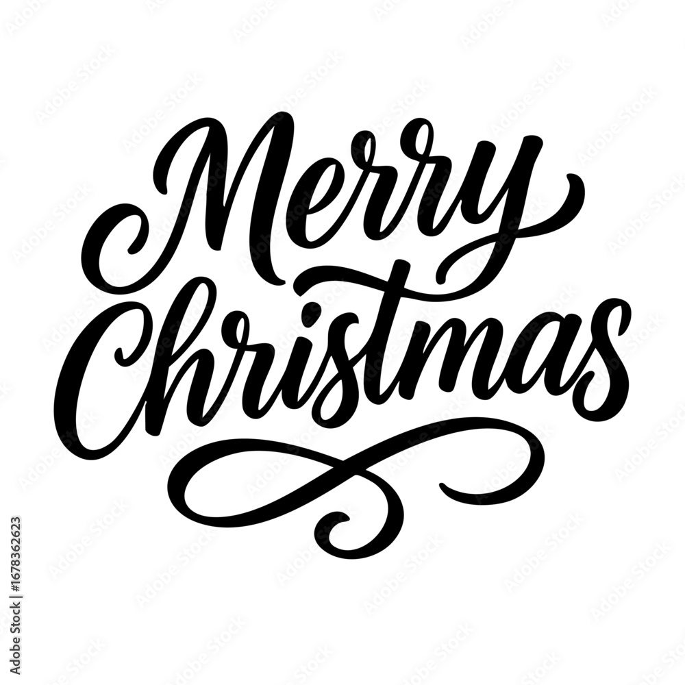 Obraz premium Christmas lettering20