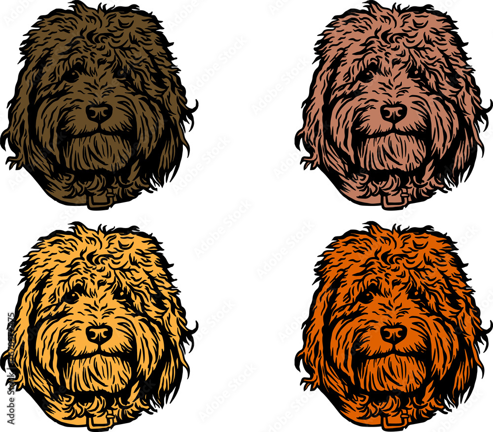 Obraz premium Dog vector, Dog png