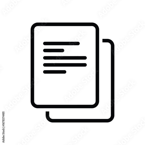 Document Icon Stack of Papers, File, Sheet, Record, Paperwork