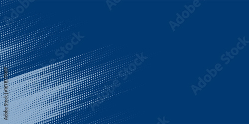 Dots halftone white and blue color pattern gradient grunge texture background. Dots pop art comics sport style vector illustration halftone. modern