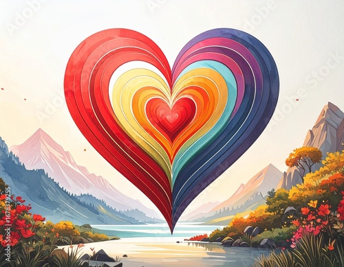 Happy Blue Cloud with Kawaii Face on White Background