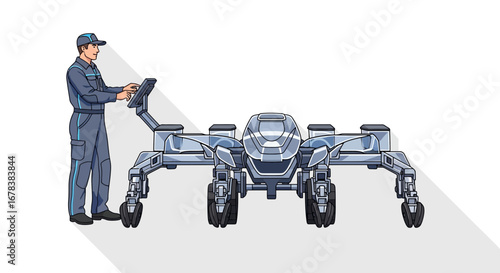 Operator interface and innovative all-terrain vehicle designed for the future