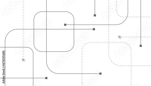 Abstract background with technology circuit board texture. Modern electronic motherboard texture. Creative idea for internet technology. Tech concept for header, web banner, website, presentation.