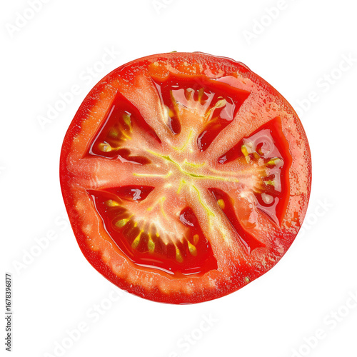 Wallpaper Mural Close-up tomato slice Torontodigital.ca