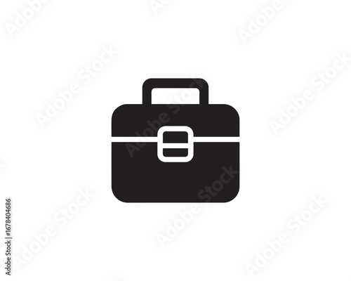 Lunchbox silhouette icon vector design illustration.