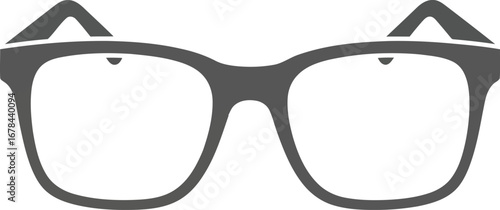 Stylish modern eyeglasses frame optical accessory vision care eyewear accessory vector