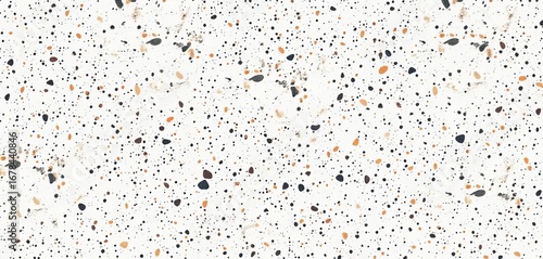 Seamless old terrazzo pattern, white quartz surface texture Ideal for kitchen or bathroom countertops,  marble,  clean