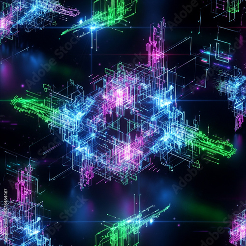 Wallpaper Mural virtual fractal realms Torontodigital.ca