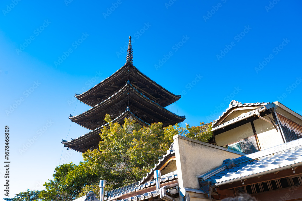 Fototapeta premium 八坂神社の風景