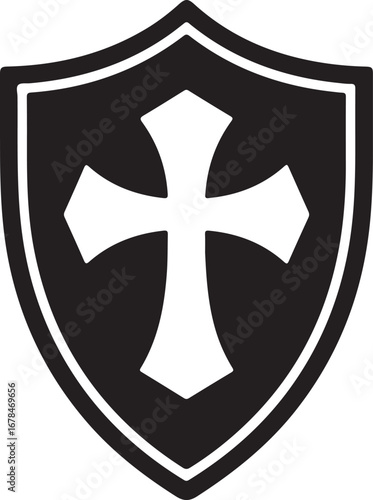 Medieval Shield Cross Silhouette Vector Set

Knight and Shield Emblem Vector Collection

Heraldic Cross Shield Silhouette Bundle