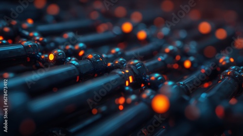 Futuristic Molecular Visualization of CO Particles with High Fidelity in Dark Environment