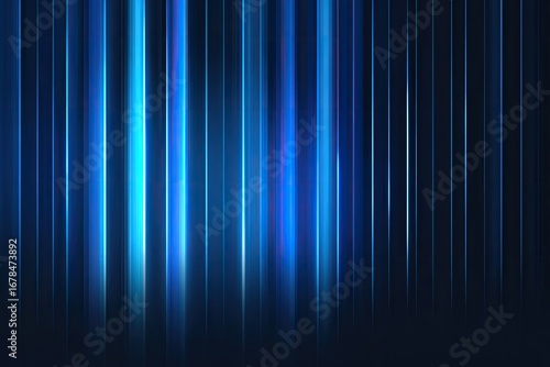 Abstract vertical light streaks on a dark background