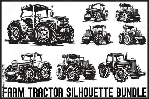 Agriculture Tractor Set